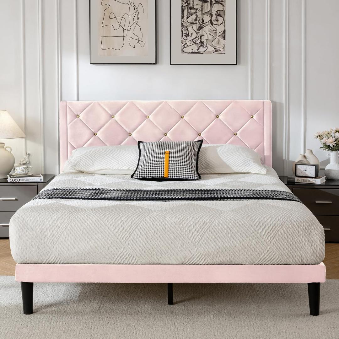 Queen Size Platform Bed Frame