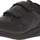 New Balance Mens 928 V3 Hook and Loop (9.5 Narrow, Black/Black)