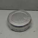 Polished Stainless Steel Vintage Reproduction Storage Lids with Silicone Lid Liners for Ball, Kerr, Canning Jars by Mason Jar Lifestyle (5 Pack, Wide Mouth)