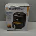 Toastmaster 2.6 Quart Air Fryer - Instant Air Fryer with 2.46 Liter Capacity - Kitchen Appliance for Healthy Cooking - Compact Appliance with Slide-Out Basket - Oil-Free Kitchen Gadget