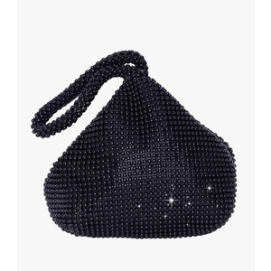 Women's Beaded Clutch Evening Bags Beaded Triangle Clutch Bag Vintage Elegant Purse for 1920s Party Prom Wedding
