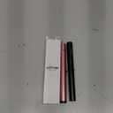 LcFun 2 Pack Torch Lighters Refillable Butane Lighter with Visible Fuel Window, Windproof Adjustable Jet Flame Long Matches Lighters for Candle, Grill, BBQ, Camping, Fireworks (Butane NOT Included) (Rose Gold & Black)