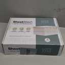 LOFT + IVY Sheet Organizers and Storage  Bed Sheet Holders Box for Linen Closet, Foldable Bedding Storage with Handles, Label Slot, Closure (Pack of 4, Grey)