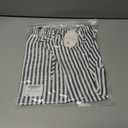 Aoulaydo Boxer Shorts for Women Pajama Striped Shorts Lounge Y2K Beach Bottoms for 2026 Summer (XXL)