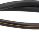 Giraffe Tools Garden Hose 5/8" Custom Length, No Kink, Flexible, Leakproof Water Hose, 600 Burst PSI, 5ft Double Female Fittings,Black Orange