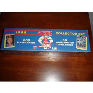 Score 1989 Baseball Card Factory Set
