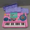 Baby DJ Table for Toddlers 1-3 with Music & Light, Musical Baby Piano Toys 6-9-12-18 Months Toddler Activity Table Music Instruments Learning Toys for 1 Year Old Girl Easter Birthday Gifts Age 0-2