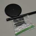 Wisuce Black Coffee Mug Tree Bamboo Mug Holder Coffee Cup Stand Mug Holders for Countertop Coffee Mug Rack Organizer Stand (Black Basic)