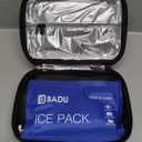 Insulin Cooler Travel Case with Temperature Display, TSA Approved Diabetic Cooling Bag for Insulin Pens and Supplies, Refrigerated Medicine Organizer with 2 Ice Packs (Black)