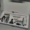 36W Electric Aquarium Vacuum Gravel Cleaner: Rechargeable Fish Tank Cleaner with 4 Adjustable Suction, Anti-Clog for Debris Clean & Sand Washing,650GPH Automatic Water Changer for Small/Large Tank