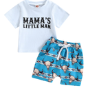 Kodaruber T-Shirt and Shorts 6-12M