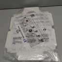 Shallive 4-Inch Small Cookie Boxes 50 Pcs White - Bakery Treat Boxes with Window for Gifting, To-go Containers for Cake Slice, Macarons, Donuts 4x4x2.5