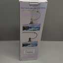 Lamptobe Clipon Easel Lights for Artists Painting with On/Off Switch Cord, 3 Color Modes, Dimmable Clip Lamps for Over Painting Easel, Desk, Drawing with Flexible Arm, USBPowered (White)