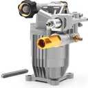 3400PSI Horizontal Pressure Washer Pump, 3/4" Shaft Power Washer Pump Replacement Universal Power Washer Pumps for Pressure Washer