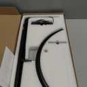 22-inch Half Moon Lash Light for Eyelash Extensions & Estheticians, Dimmable LED Lash Lamp, Shadow-Free Moon Light for Lash Tech, Adjustable Eyelash Lamp with Rotating Head (Black)