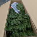 National Tree Company 12 ft Unlit Dunhill Fir Artificial Full Christmas Tree, 7,794 Tips, Includes Stand, Green