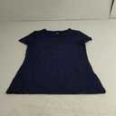Women's Ecofabric Short Sleeve Scoop Neck Tee; Relaxed Fit M
