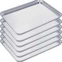 11 Pcs Baking Sheet Set Stainless Steel Cookie Sheet Cookie Baking Pan Bakeware Oven Tray Dishwasher Safe Commercial Grade Pans(18x13x1 Inch)