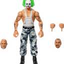 Mattel WWE Elite Collection Action Figure & Accessories, Premium Live Event Bushwhacker Luke with Interchangeable Hands & Build-A-Figure Pieces