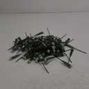 Tessco 90 Pcs 6 Inch Green Floral Water Tubes Plastic Floral Water Tubes Supplies for Fresh Flowers with Rubber Caps for Flower Stem Arrangements Florist Supplies