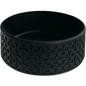 Silicone Sleeve for 1 Gallon 128oz yeti Water Bottles - Anti-Slip, Anti-Ding, Anti-Dent, and Safe for Pet Bowls. Perfect for Camping and Hiking Trips - ARGO, Designed in The USA. (Black)