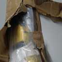 20FT Telescoping Flag Pole for Outside House, Extra Thick Telescopic Flagpole with USA Flag, Inground Outdoor Use, Camper RV, Residential & Commercial, Complete Hardware & Aluminum Top Ball (Black)