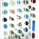 Rock Display Case - Clear Acrylic Collection Box for Rock Collection Display | Crystal Display Shelf with Adjustable Shelves, Perfect Rock Display Stand for Minerals and Gemstones