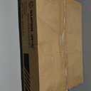 SUPERJARE Nightstand with Charging Station, Bed Side Table with Adjustable Fabric Drawer, Night Stand for Bedroom, 3-Tier Storage End Table, for Living Room, Rustic Brown and Black (M (11.8"D x 15.7"W x 23.4"H))