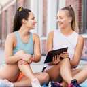 6 Pcs Softball Hair Claw Clips, Softball Gifts for Team Rectangle Claw Clip Non-slip Baseball Hair Clip Cute Sports Hair Accessories for Women Thick & Thin Hair