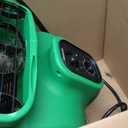 XPOWER P-230AT Mini Mighty 1/4 HP 925 CFM Centrifugal Air Mover, Carpet Dryer, Floor Fan, Blower, Stackable, Daisy Chain, for Water Damage Restoration, Janitorial, Plumbing, Home Use, Green