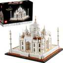 LEGO Architecture Taj Mahal 21056 Building Set - Landmarks Collection, Display Model, Collectible Home Dcor Gift Idea and Model Kits for Adults and Architects to Build