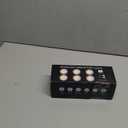 Puck Lights with Remote Control, Battery Operated Wireless Under Cabinet Lighting, Stick on Tap Push Lights for Kitchen, Shelf, 6 Pack - White