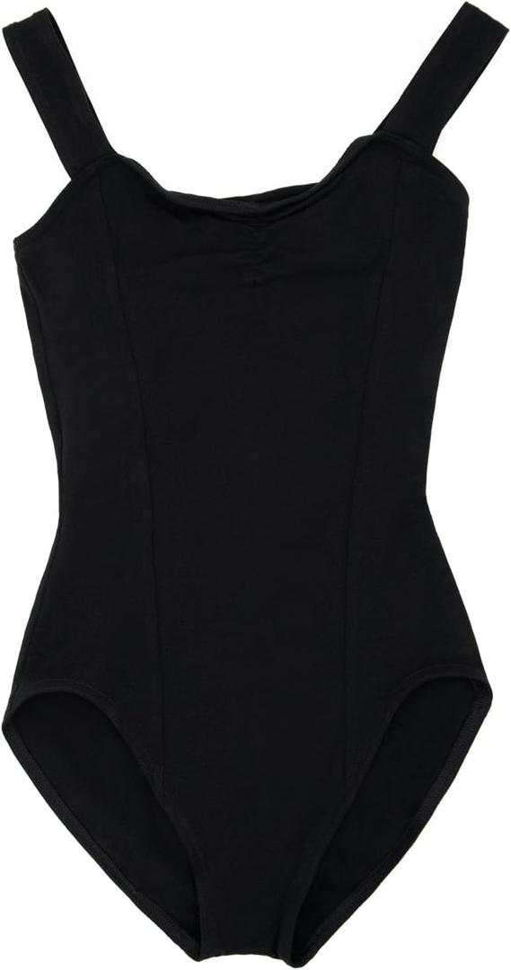 Capezio Girls' Princess Tank Leotard (8-10, Black)