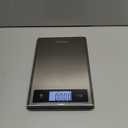 RENPHO Digital Food Scale with Nutritional Calculator, Smart Food Kitchen Scale, Food Weight Scale Grams and Ounces for Weight Loss, Calorie, Macro and Cooking, Stainless Steel