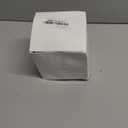 Desk Pencil Pen Holder, 3 Slots 360-Degree Spinning Organizers, Desktop Storage Stationery Supplies, Cute Cup Pot for Office, School, Art Supply, Kids - White