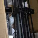 SUNJOY Garden Fences, Strip Metal Garden Fencing with Solar Lights (5-pack) - Brown