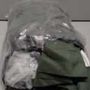 Extra Long Curtain Panels 96 Inches Long Window Curtains & Drapes for Living Room 2 Panels Set Organic Basics Backout Curtains Linen Pinch Pleated for Traverse Rods Dark Academia Olive Green (Loden)