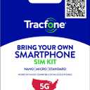 Tracfone Bring Your Own Phone Prepaid SIM Kit | 3-in-1 CDMA/GSM Sim Cards