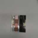 Clinique All About Shadow Quad | Long Lasting, Crease + Fade Resistant + Safe For Sensitive Eyes, Pink Chocolate, 0.11 Ounce
