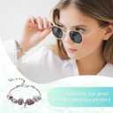 Hicarer 27 Pieces Snake Charm Bracelet Chain Adjustable Charm Bracelet Chain with Heart Shape Extender Copper DIY for Women Jewelry Making(7.9 Inch,Silver)