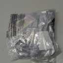 Hanes Girls' Cotton Racerback Sports Bra 2Pack, Black/White, Large