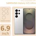 Clear Halloween Phone Case for Samsung S25 Ultra,Ghost Pumpkin Pattern Cover Soft Bumper Protective Cute Boys Girls Phone Case for Samsung S25 Ultra-Ghost Pumpkin