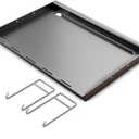KATEEDY Grill Griddle 26" x 18.8" For Weber Genesis II & LX 300 Series Full Size Griddle Insert, Compatible with GS4 E310-E335 & S310-S340, 6788 Replacement Cooking Plate