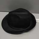 Kangaroo Black Fedora Hat - Unisex Felt Hat for Costume or Everyday Wear