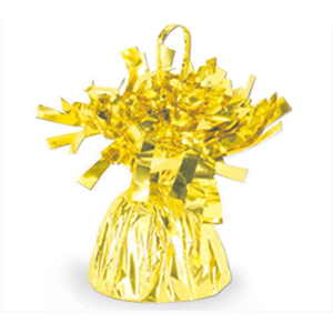 YELLOW FOIL BALLOON WEIGHT - 170G