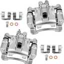 cciyu Rear Left & Right Disc Brake Calipers w/Bracket 19B6390 19B6391