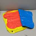 JAMBO Premium Triple Water Slide with 3 Bodyboards, 20Ft Heavy Duty Slip Splash and Slides-Advanced 3-Way Sprinkler System, Splash Pad Mat Backyard Summer Outdoor Water Toys n Long Slides for Kids