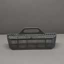 Universal Dishwasher Cutlery Basket Replacement WD28X10128 Dishwasher Utensil Silverware Basket, Compatible with Part No. AH959351, EA959351, PS959351, WD28X10127, WD28X10132