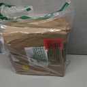 DURO 6# White Paper Lunch Bags, 500 Count, 6 x 3.62 x 11.06 In | Paper Lunch Bags Bulk, Large Disposable Sacks for Sandwiches, Bagels, Deli, Bakery, Grocery, Takeout & Delivery
