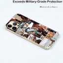 Case for iPhone 15 Pro Max with Cowboy Art Design,Cowgirl Riding Horse Wild West Scenery Pattern,Trendy Soft TPU Bumper Phone Cover(15pm,Western)